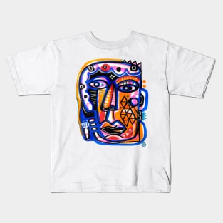 ABSTRACT FACE Kids T-Shirt